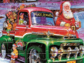 Játék Santa Trucks Jigsaw