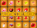 Játék Valentines Day Mahjong