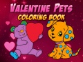 Játék Valentine Pets Coloring Book