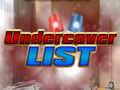 Játék Undercover List