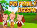 Játék Pig Family Jigsaw
