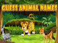 Játék Guess Animal Names