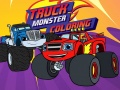 Játék Truck Monster Coloring