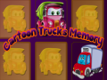 Játék Cartoon Trucks Memory