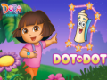 Játék Dora The explorer Dot to Dot
