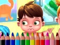 Játék Back To School: Baby Coloring Book