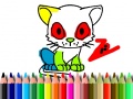 Játék Back To School: Cat Coloring