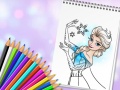 Játék Amazing Princess Coloring Book