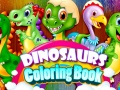 Játék Dinosaurs Coloring Book