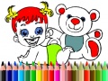 Játék Back To School: Baby Doll Coloring