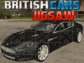 Játék British Cars Jigsaw