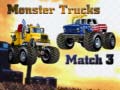 Játék Monsters Trucks Match 3