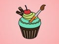 Játék Yummy Cupcake Coloring