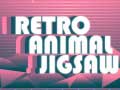 Játék Retro Animal Jigsaw