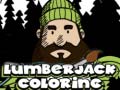 Játék Lumberjack Coloring  