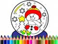 Játék Back To School: Christmas Coloring Book