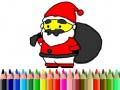 Játék Back To School: Santa Claus Coloring