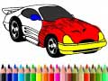 Játék Back To School: Muscle Car Coloring
