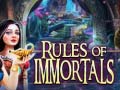 Játék Rules of Immortals