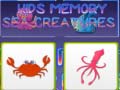 Játék Kids Memory Sea Creatures