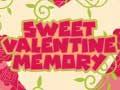 Játék Sweet Valentine Memory
