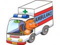 Játék Cartoon Ambulance Puzzle