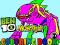 Játék Ben10 Monsters Coloring book