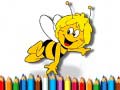 Játék Back To School: Bee Coloring Book