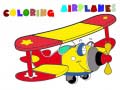 Játék Coloring Book Airplane