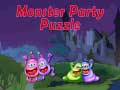 Játék Monster Party Puzzle