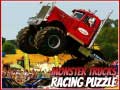 Játék Monster Trucks Racing Puzzle