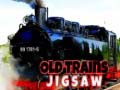 Játék Old Trains Jigsaw
