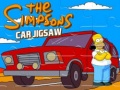 Játék The Simpsons Car Jigsaw