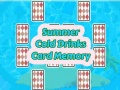 Játék Summer Cold Drinks Card Memory
