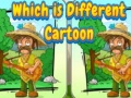Játék Which Is Different Cartoon