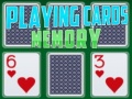 Játék Playing Cards Memory