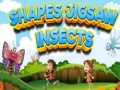 Játék Shapes Jigsaw Insects