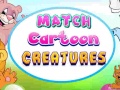 Játék Match Cartoon Creatures