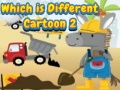 Játék Which Is Different Cartoon 2
