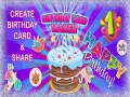 Játék Birthday Card Maker