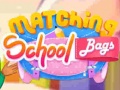 Játék Matching School Bags