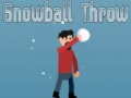 Játék Snowball Throw