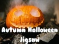 Játék Autumn Halloween Jigsaw