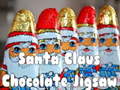 Játék Santa Claus Chocolate Jigsaw