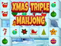 Játék  Xmas Triple Mahjong