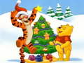 Játék Winnie the Pooh Christmas Jigsaw Puzzle