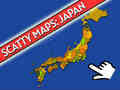 Játék Scatty Maps Japan