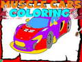 Játék Muscle Cars Coloring