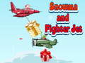 Játék Snowman and Fighter Jet