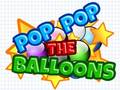 Játék Pop Pop the Balloons